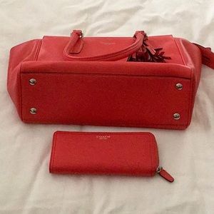 Coach ‘Candace’ bag and matching wallet